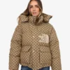 Gucci x The North Face Puffer Khaki Jacket