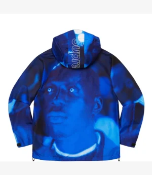 Nas Supreme Blue Belly Jacket For Unisex