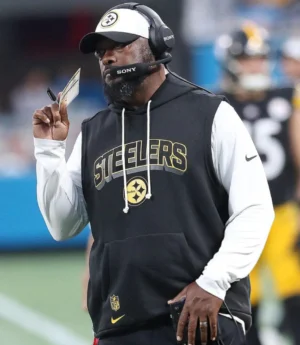 Unisex Steelers Sideline Sleeveless Mike Tomlin Hoodie