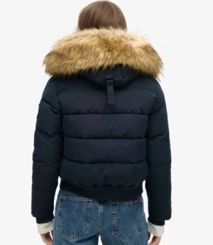 Superdry Everest Fur Hooded Bomber Jacket