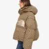 Gucci x The North Face Puffer Khaki Jacket Unisex