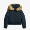 Superdry Everest Fur Hooded Bomber Jacket For Womens